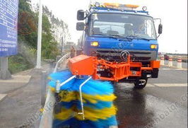 東風153高速公路護欄清洗車 大型交通設施養護車 環衛車產品的資料