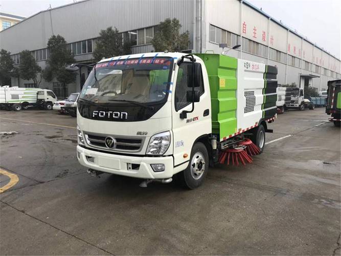 山西臨汾東風天錦道路清掃車程力清洗掃地車報價