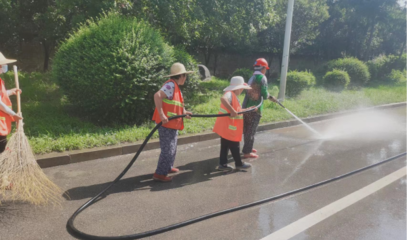 濟寧經濟技術開發區 部門動態 “一二三”工作法,打造“席地可坐”城市道路保潔新樣板