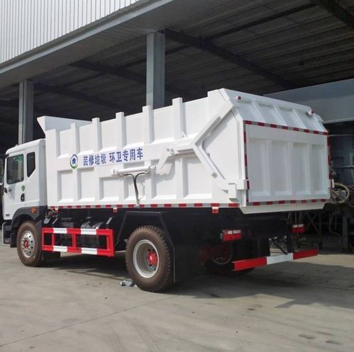 東風d9對接垃圾車 12方裝修垃圾清運車