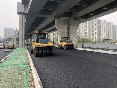 歡呼 余杭這條道路正式完工