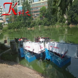 科大供應水草清除船 多功能水面打撈垃圾保潔船