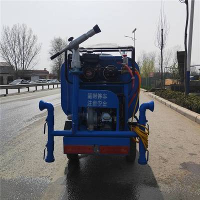 飛拓環(huán)衛(wèi)電動三輪霧炮灑水車 建筑工地道路清洗霧炮抑塵灑水車