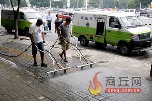 路面養護車,人行道也能清洗
