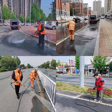 開展環(huán)衛(wèi)整治行動 凈化道路環(huán)境衛(wèi)生