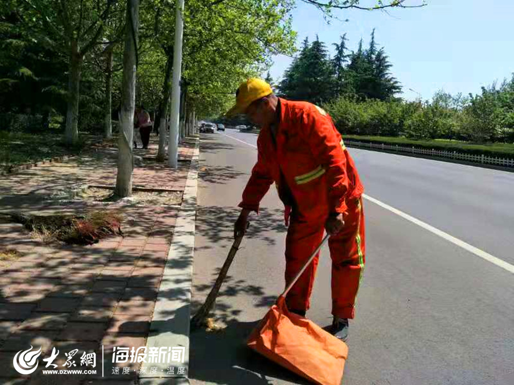 “智慧環衛”扮靚城市 膠州道路保潔精細化再上新高度
