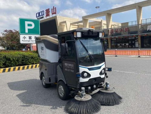 深蘭產品圖譜 自動駕駛 貼邊清掃 自動傾倒垃圾,熊貓掃路王讓城市保潔 永不疲勞