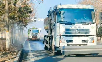 智慧化環衛助力烏魯木齊高新區(新市區)城區環境保潔